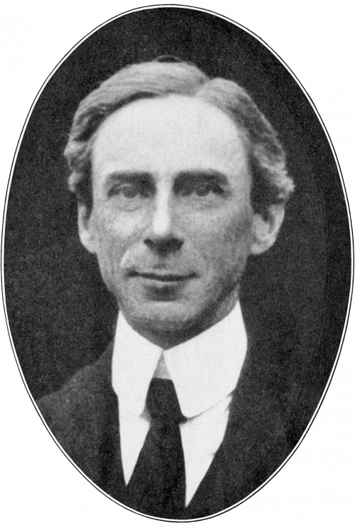 Portrait of Bertrand Russell