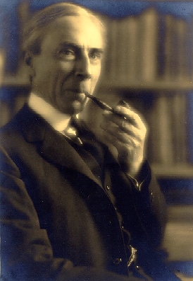 Person(s) in Photograph: Bertrand Russell Description: This is a professional portrait of Bertrand Russell in his early fifties. Archive Box Number: 2,8 Date: c. 1924